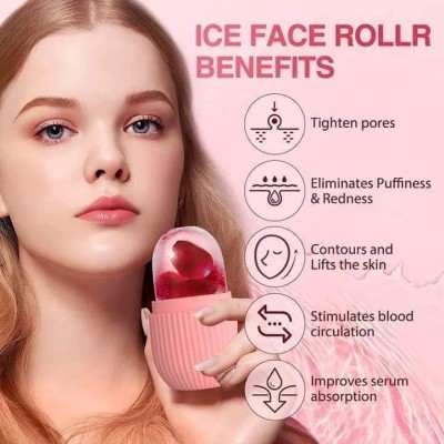 Ice Roller For Face, Beauty Facial Massage Ice Roller