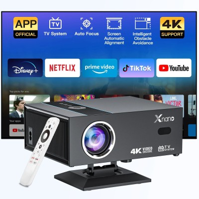 Xnano X6 Smart Projector 4K Android TV |World Cup-এর প্রতিটি ম্যাচ বড় স্ক্রিনে!